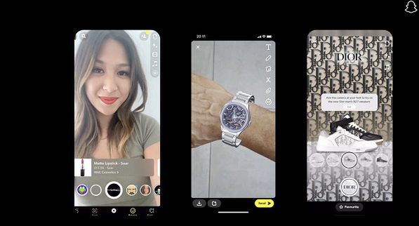 Snapchat z nowym layoutem reklam, AI obok AR
