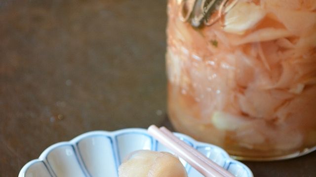 Imbir marynowany z dodatkiem cukru