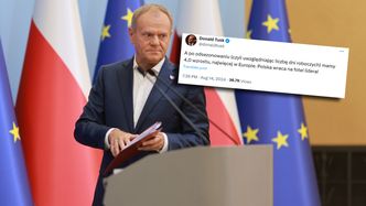 "Polska wraca na fotel lidera". Tusk zachwycony danymi