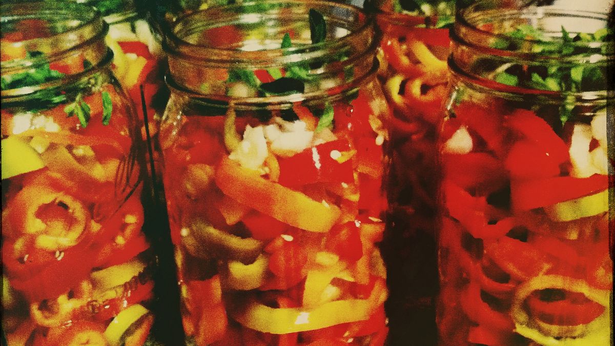 Marynowane ostre papryczki