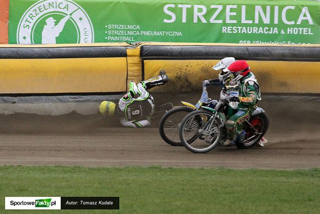 Kacper Woryna zanotował upadek w dziewiętnastym wyścigu