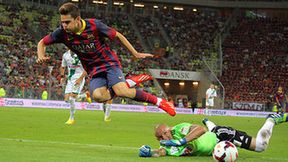 Lechia Gdańsk - FC Barcelona 2:2, część 1