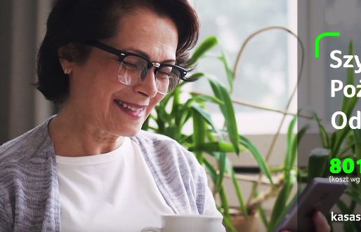 Kasa Stefczyka reklamuje Szybką Pożyczkę Odnawialną bez wychodzenia z domu (wideo)