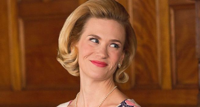 January Jones jeździ na łyżwach w serialu "Spinning Out"