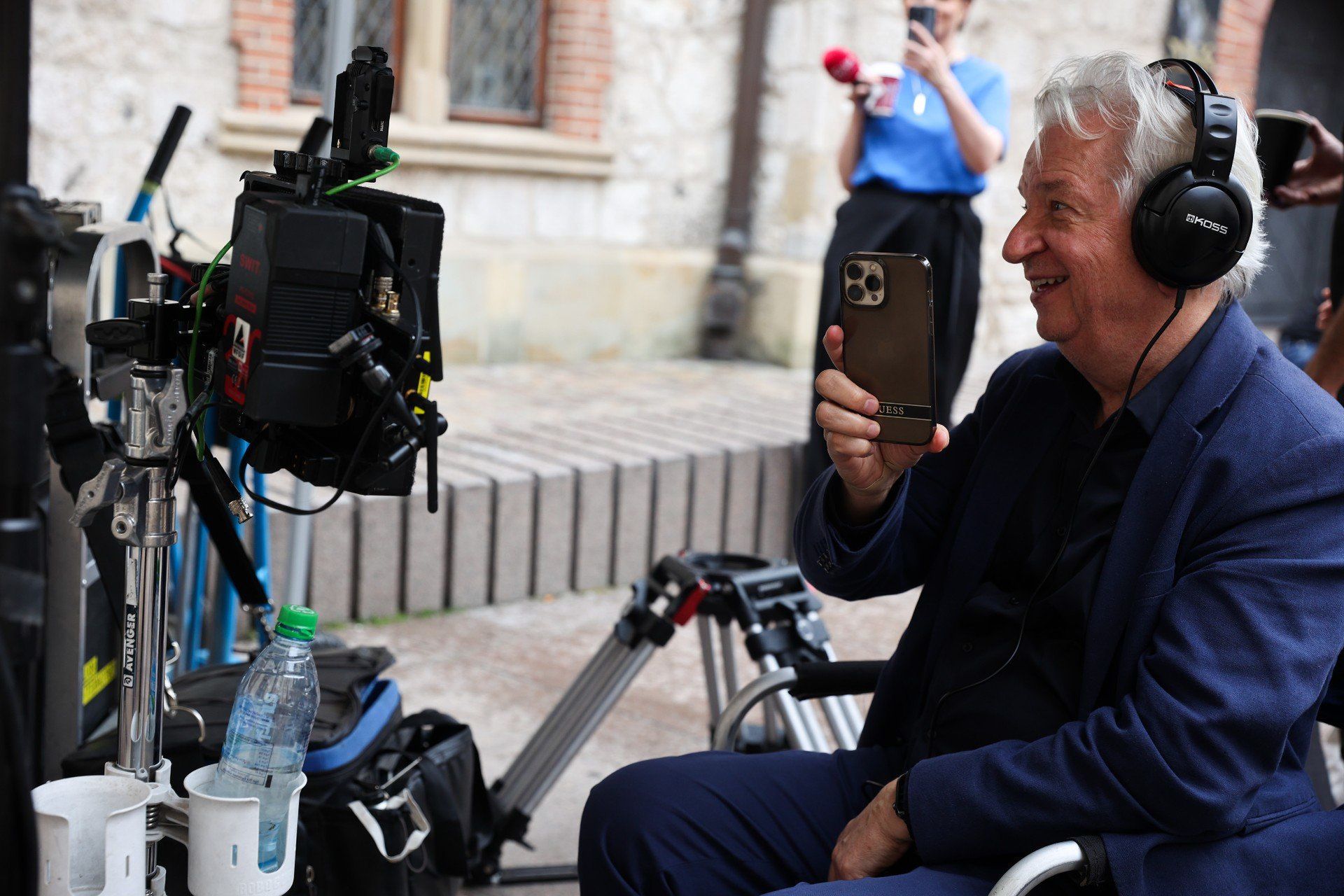Plan filmowy &#34;Vinci 2&#34; w reżyserii Juliusza Machulskiego