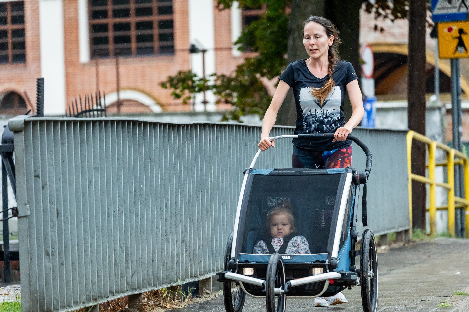 Pomimo kapryśnej pogody uśmiech nie schodził z twarzy uczestników Parkrun Bydgoszcz