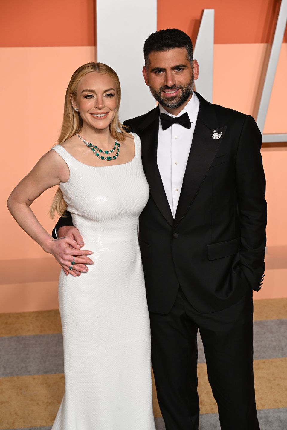 Lindsay Lohan z mężem 