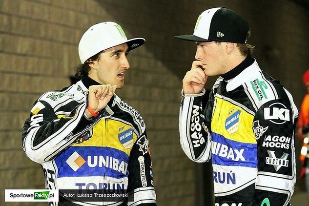 Na zdjęciu: Chris Holder i Darcy Ward w 2012 roku