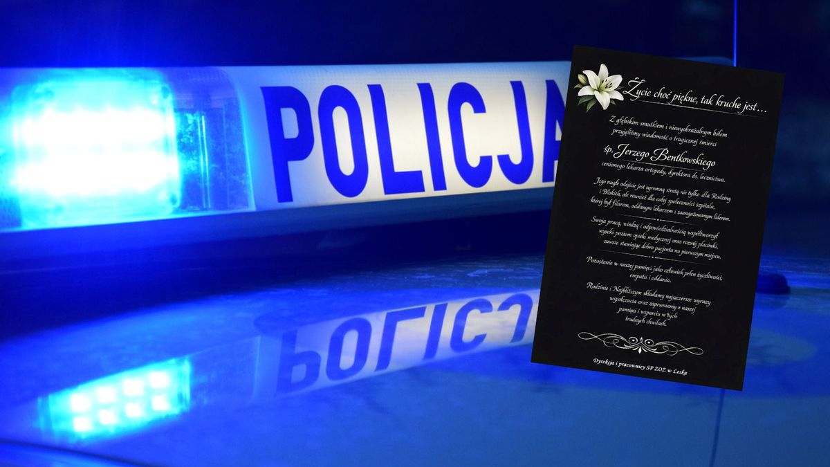 Ceniony lekarz zginął w wypadku