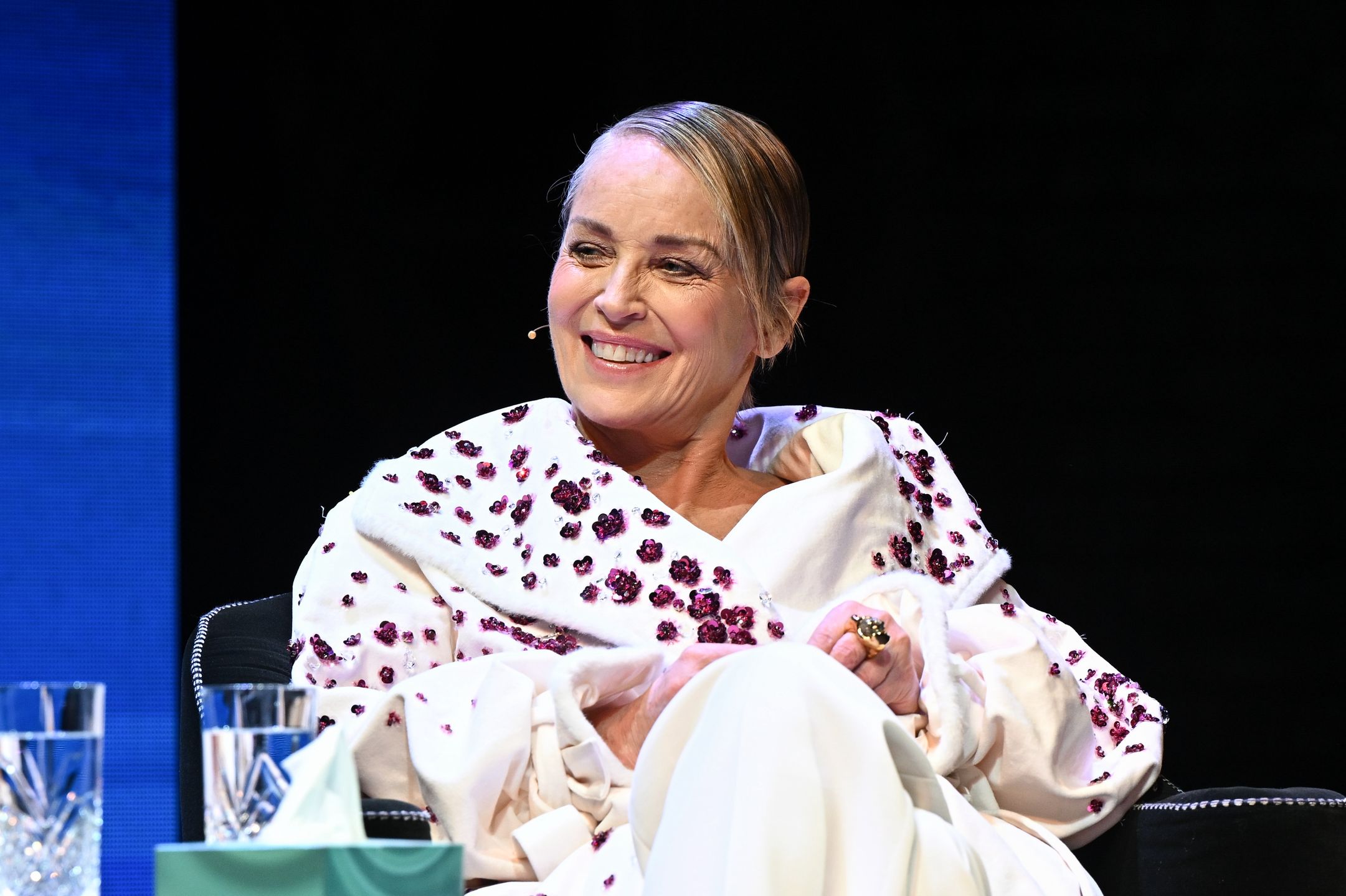 Sharon Stone na gali Cinema For Peace Gala 2024 w Berlinie