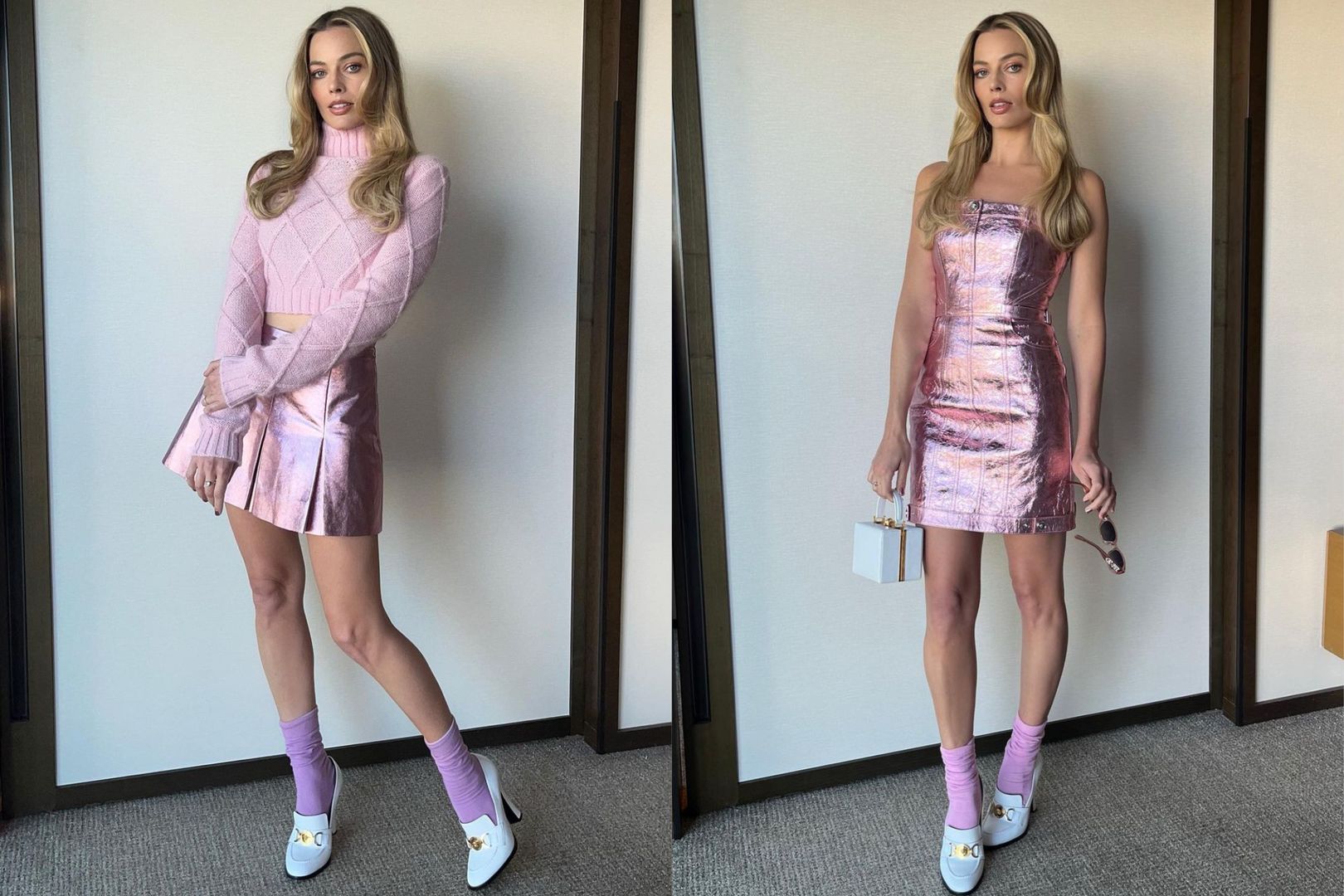 Margot Robbie w stylu Barbie