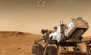 Deszcz na Marsie? Poszlakę zapisano w skale