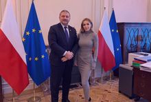 Waldemar Żurek i Dorota Rabczewska. Fot. Instagram / Dodaqueen