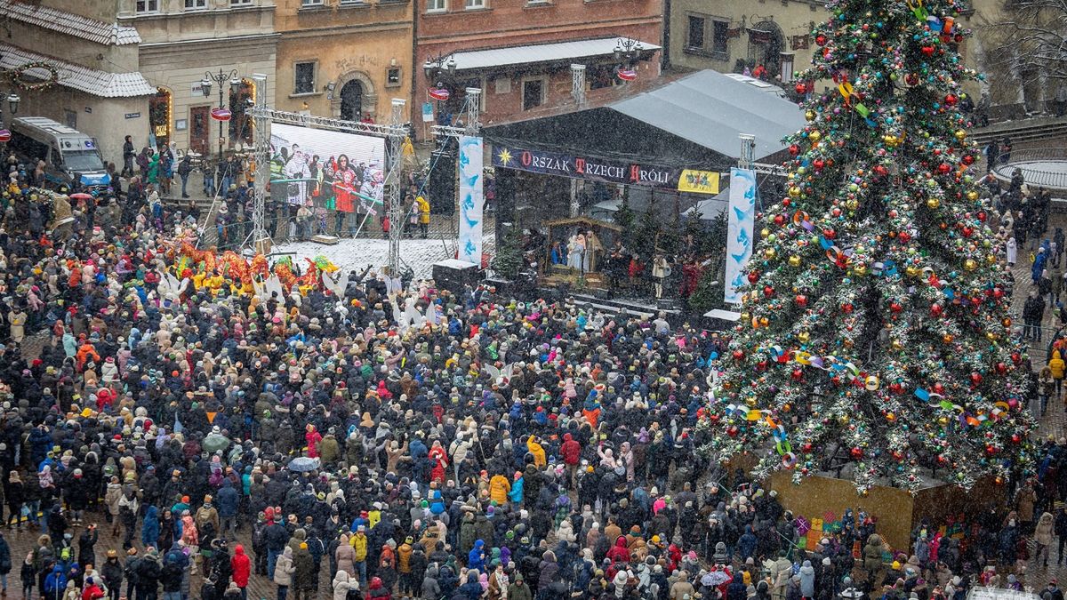 Orszak Trzech Króli wyruszy na polskie miasta 6 stycznia.