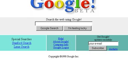Google ma już 14 lat!