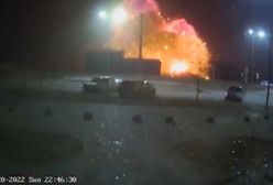 Bombardowanie Kijowa. Przerażające nagranie z momentu eksplozji w stolicy Ukrainy