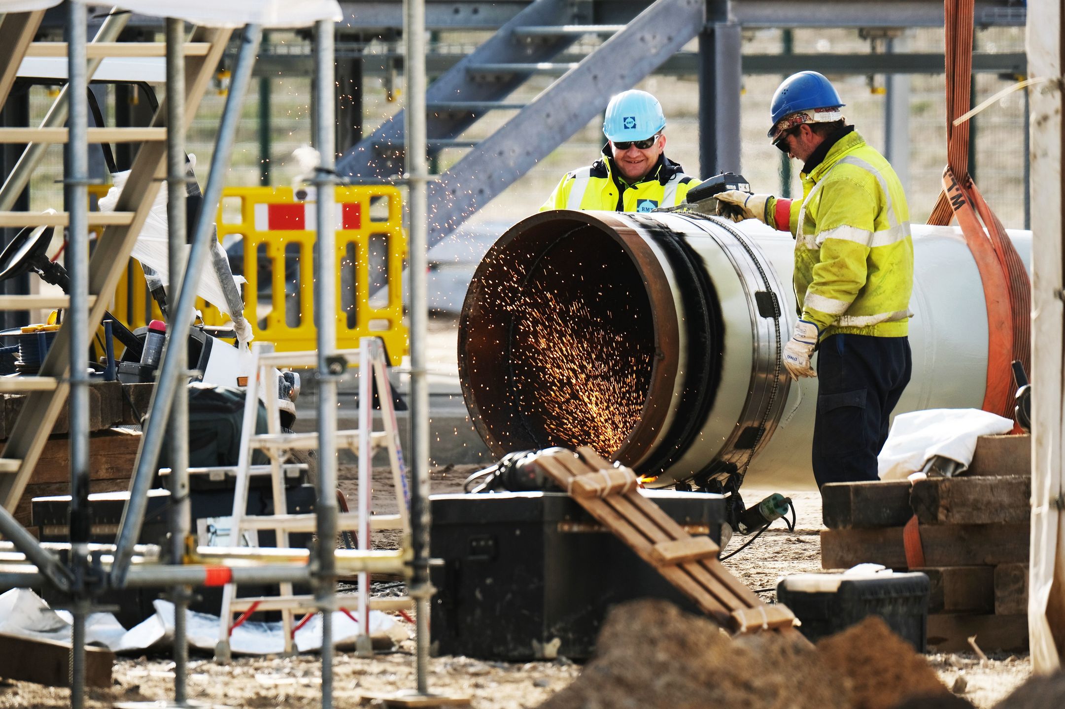 Nord Stream 2 ukończony na terenie Niemiec. Posypały się złośliwości