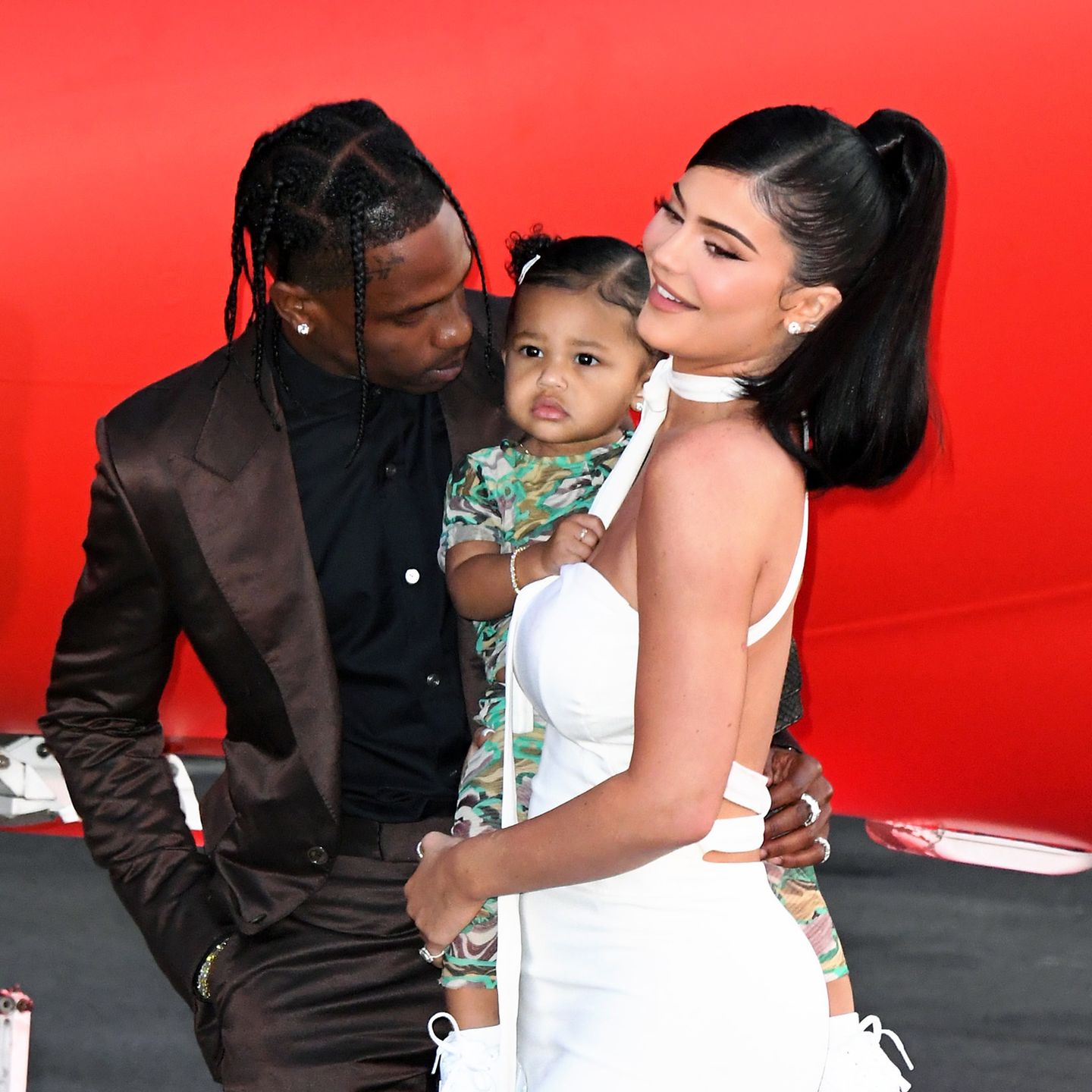 Kylie Jenner, Travis Scott i Stormi Webster