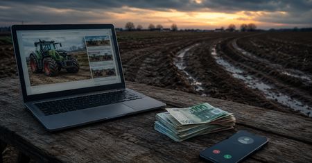 Sprzedawał traktory, których nie miał. 28-latek wyłudził ponad 183 tys. zł od rolników z całej Polski