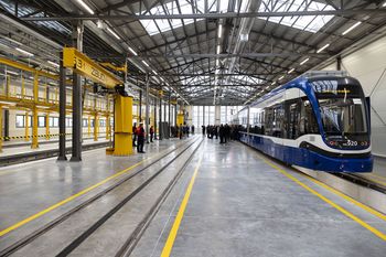 Kraków: Nowa hala dla tramwajów w Nowej Hucie