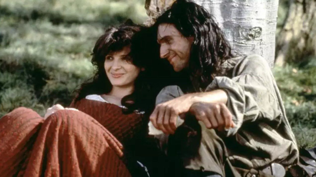 A still from the 1992 film "Wichrowe wzgórza"