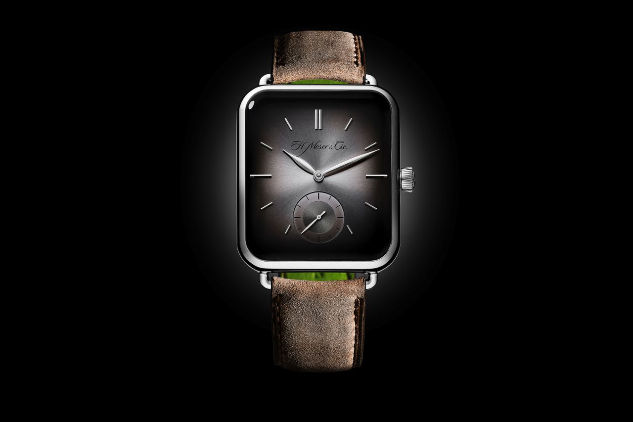 Swiss Alp Watch - szwajcarski H. Moser & Cie. odpowiada na smartwatche... mechanicznym klonem Apple Watcha za 25 000 dolarów 2