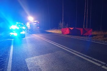 25-latka zginęła na miejscu. Tragedia na drodze wojewódzkiej nr 188