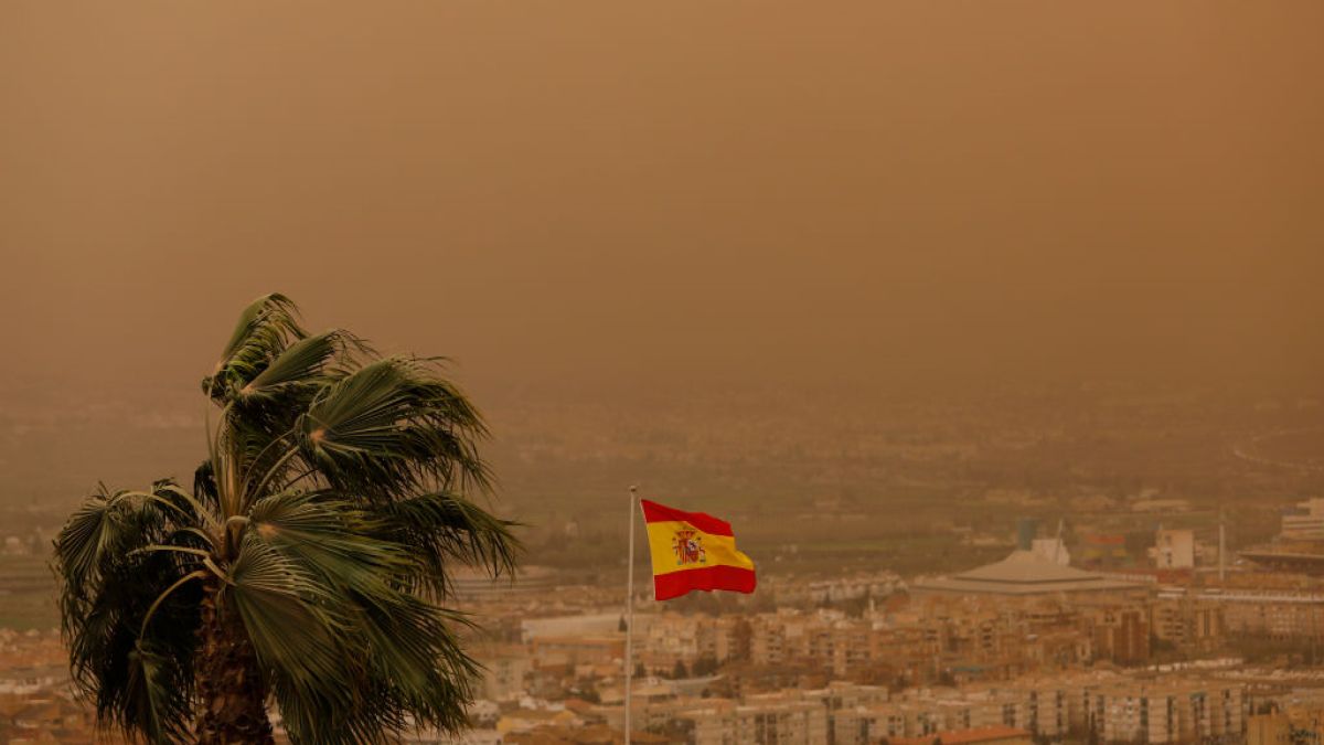 Pył znad Sahary dotarł nad Hiszpanię