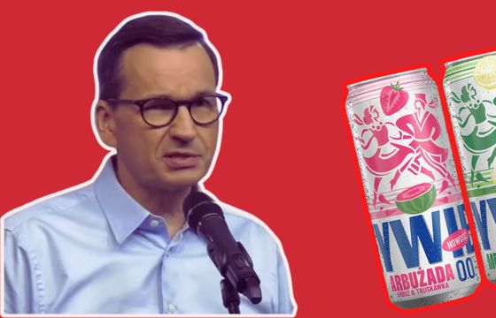 Morawiecki oburzony na nowy produkt Żywca. "Alkotubki przebrano za oranżadę"