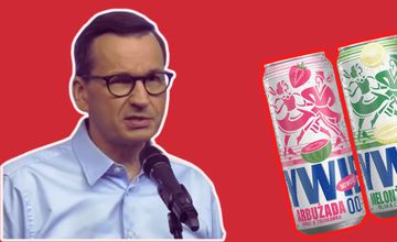 Morawiecki oburzony na nowy produkt Żywca. "Alkotubki przebrano za oranżadę"