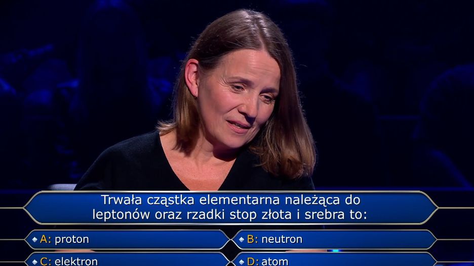 Pani Renata w "Milionerach" nie poradziła sobie z pytaniem ze swojej dziedziny
