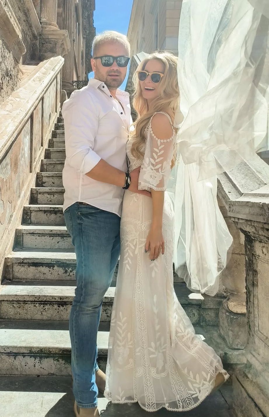 Anita Szydłowska i Adrian Szymaniak