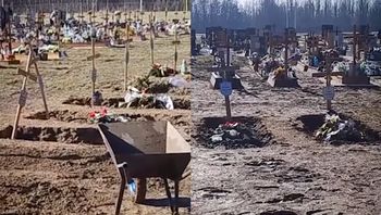 Nagle groby zapadły się pod ziemię. "Wygląda to przerażająco"