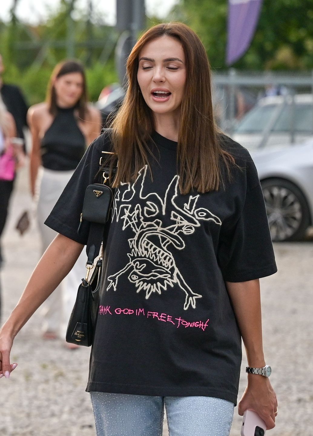 Marcela Leszczak i Michał Koterski maszerują na premierę spektaklu