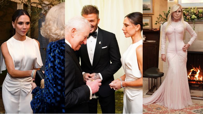 Beckhamowie na spotkaniu u royalsów
