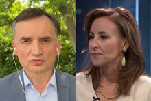 Zbigniew Ziobro i Dorota Wysocka-Schnepf, fot. Republika i TVP