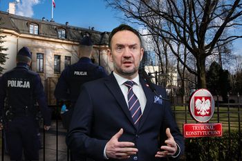 Ślubowanie nowych sędziów TK. Możliwa interwencja policji?