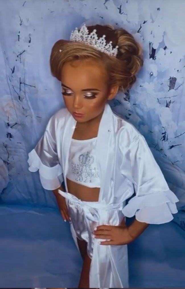 Szokująca metamorfoza "full glam" na komunię