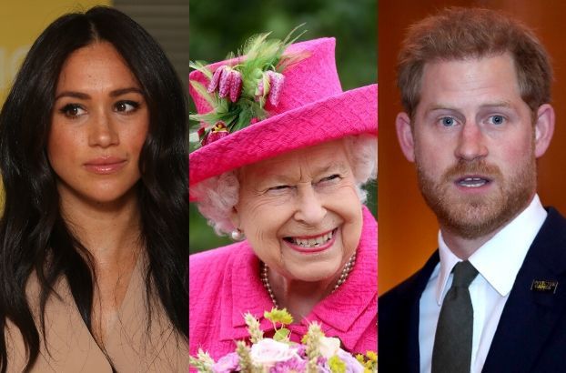 Z Pałacu Buckingham ZNIKNĄŁ PORTRET księcia Harry'ego i Meghan Markle!