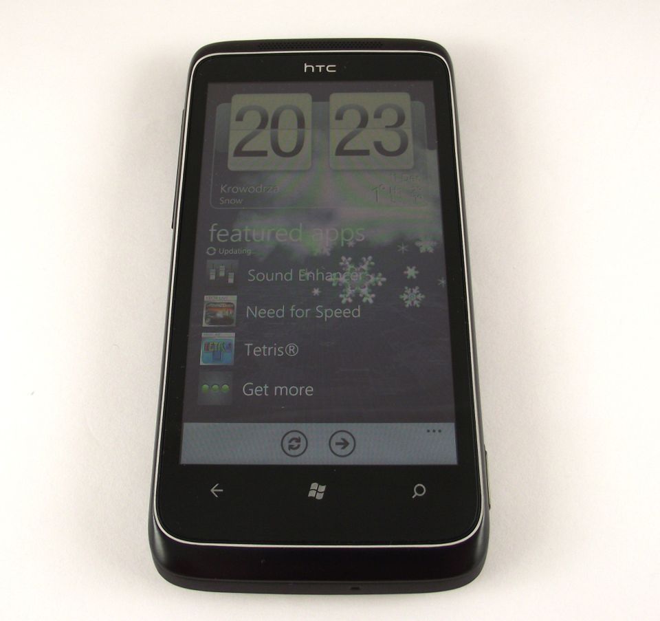 HTC 7 Trophy - test Windows Phone 7