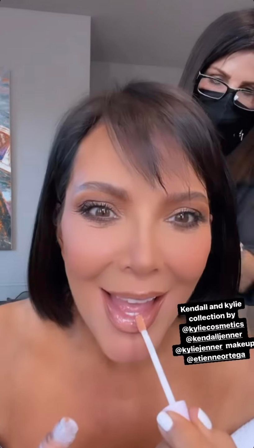 Kris Jenner zaprezentowała nową fryzurę