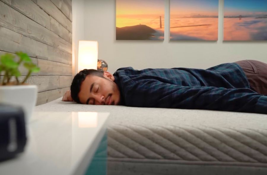 Konkurs leżenia na łóżku