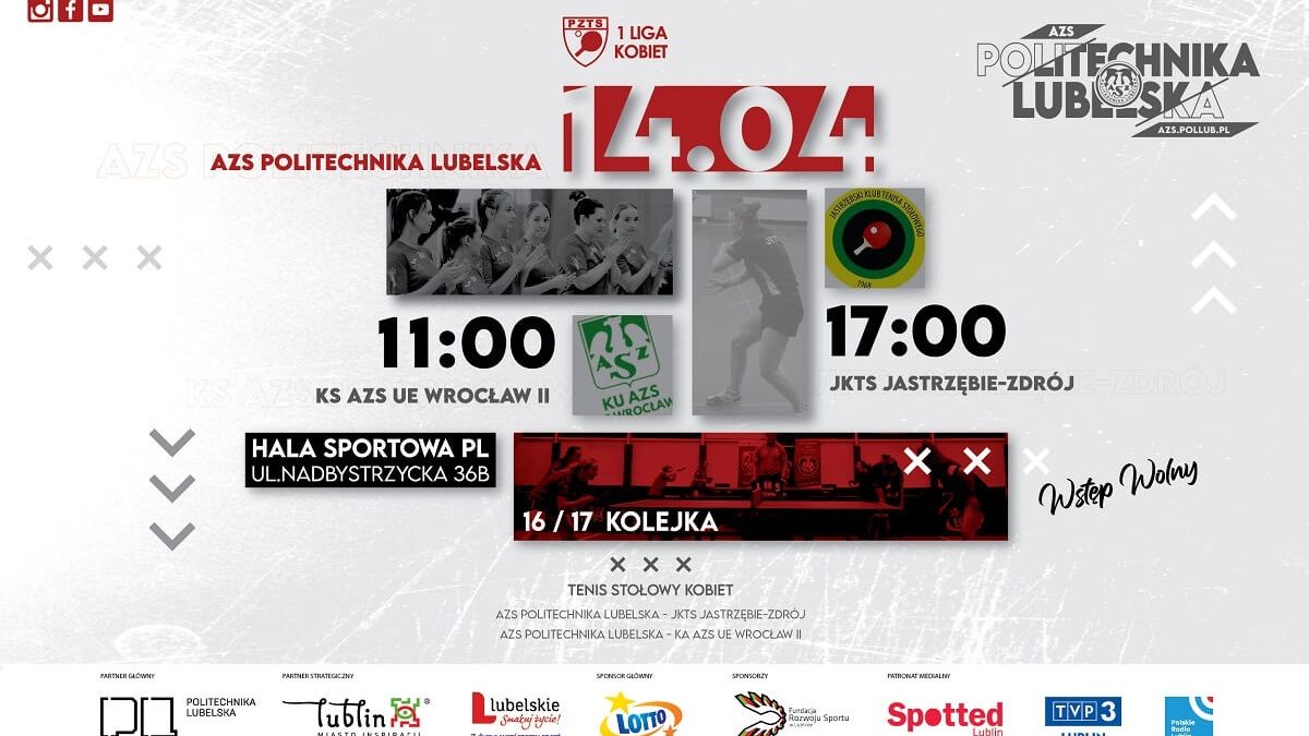 grafika, zapowiedź, tenis stołowy kobiet
