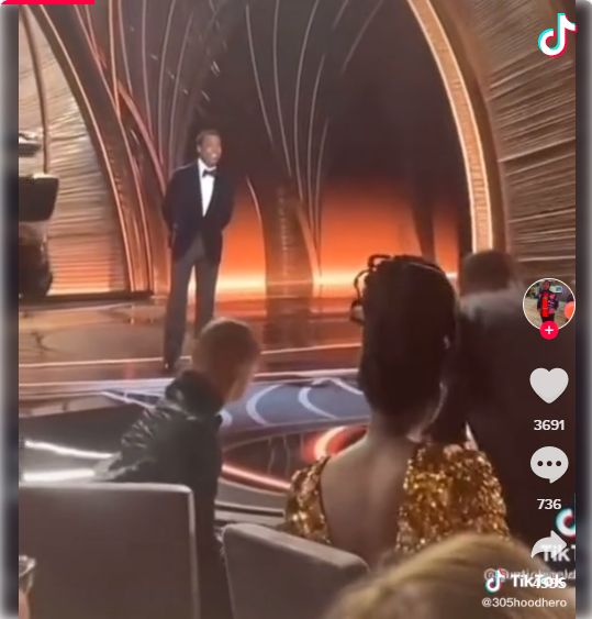 Ujawniono nowe nagranie z awantury na Oscarach 
