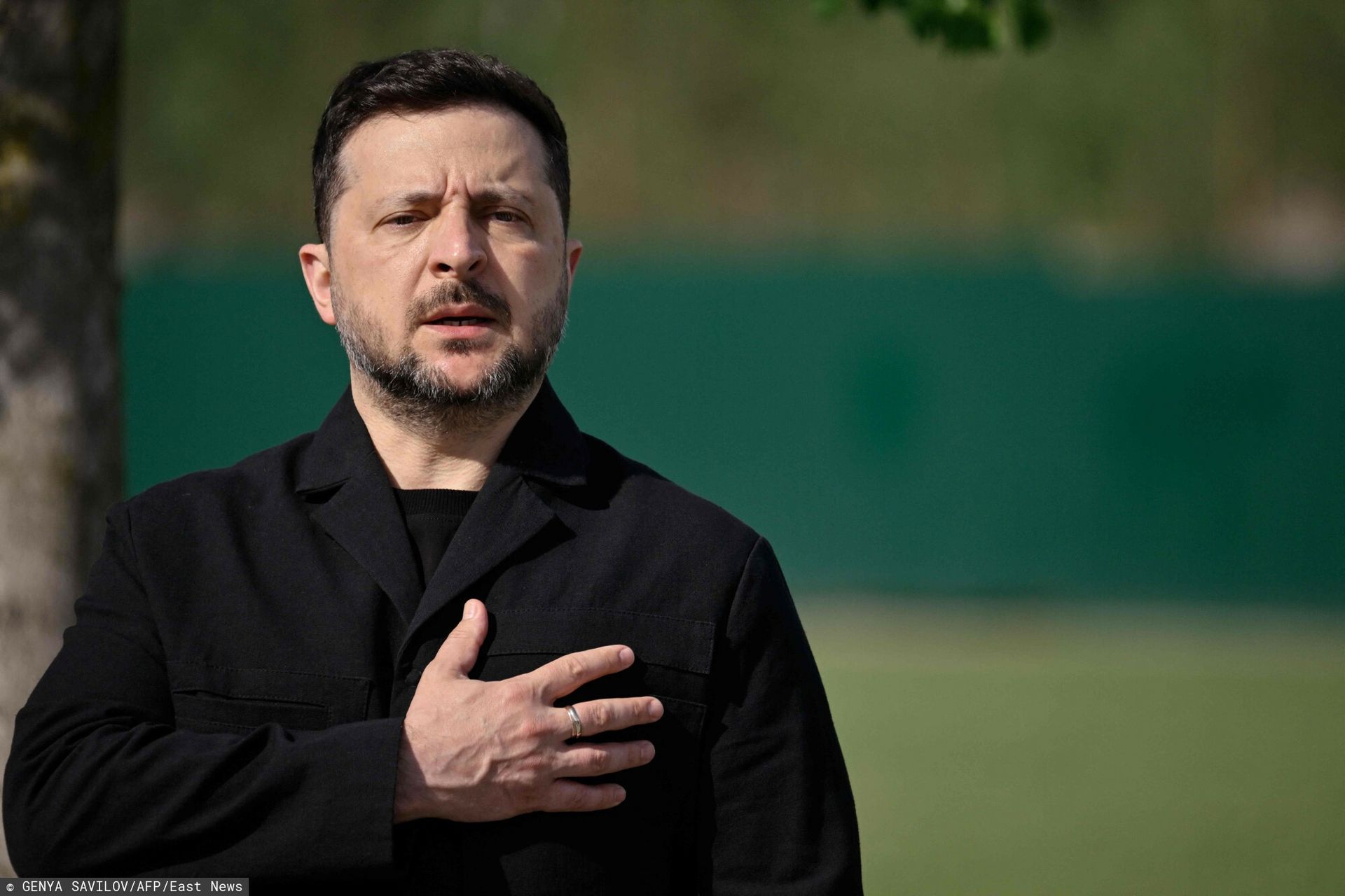 "Wzorowe". Zełenski nadał jednostce wojskowej imię "Bohaterów UPA"