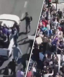 Atak na prezydenta Argentyny. W ruch poszły kamienie