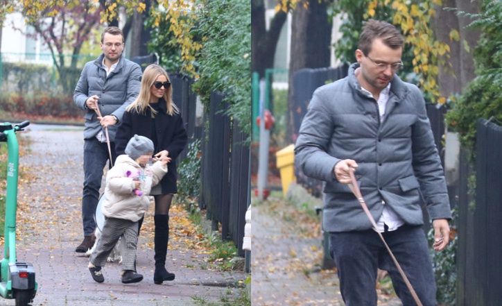 Katarzyna Tusk z mężem i córkami