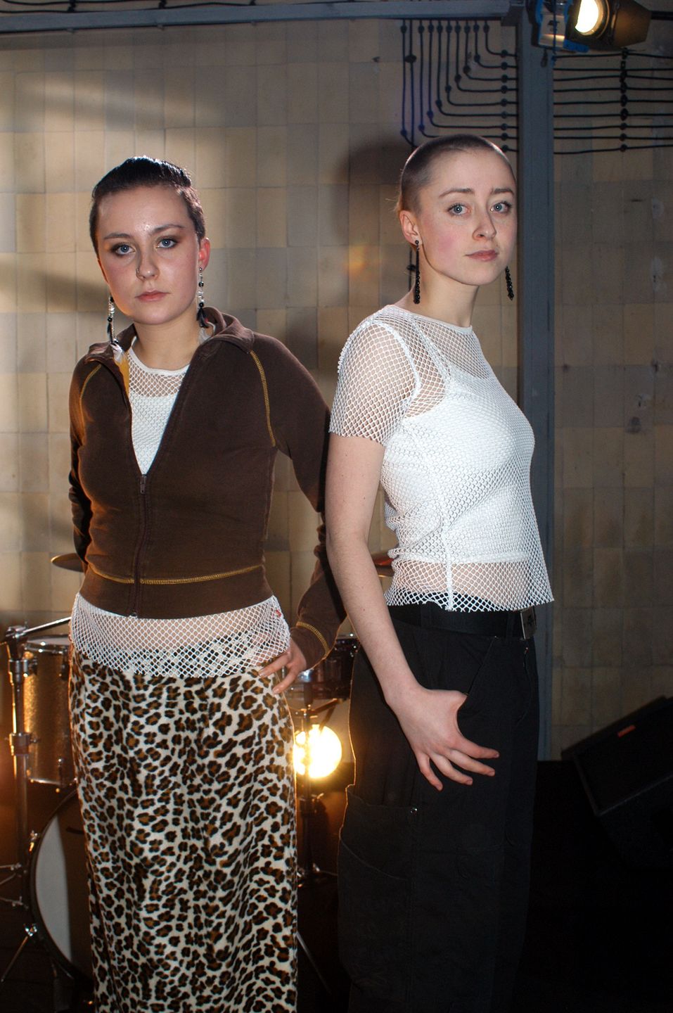 Natalia i Paulina Przybysz w 2004 roku 