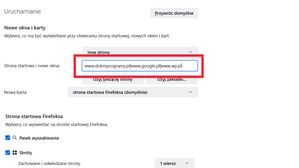 Firefox: dodajemy wiele stron startowych
