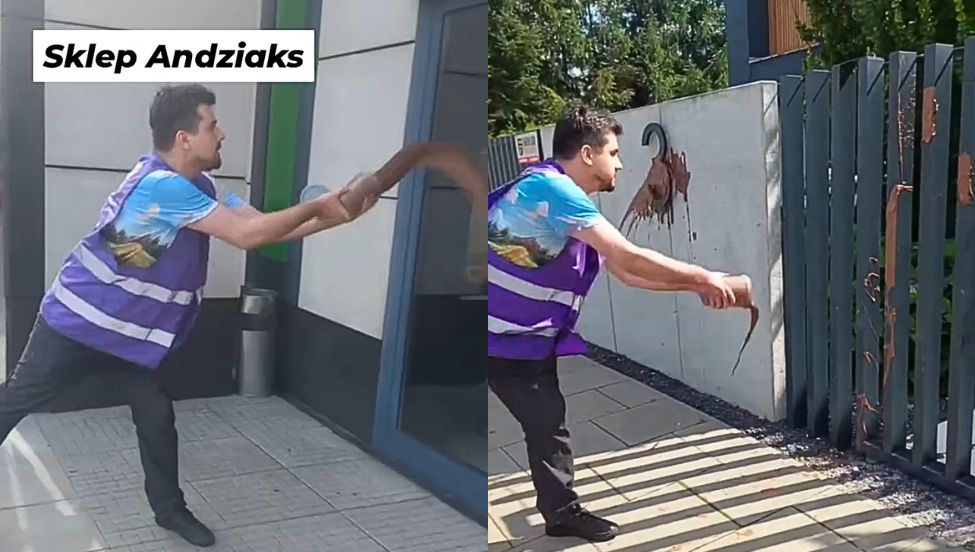 Atak na dom i sklep Andziaks